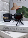 Hermès Polarized Square Black Lens Sunglasses for Women - 358921