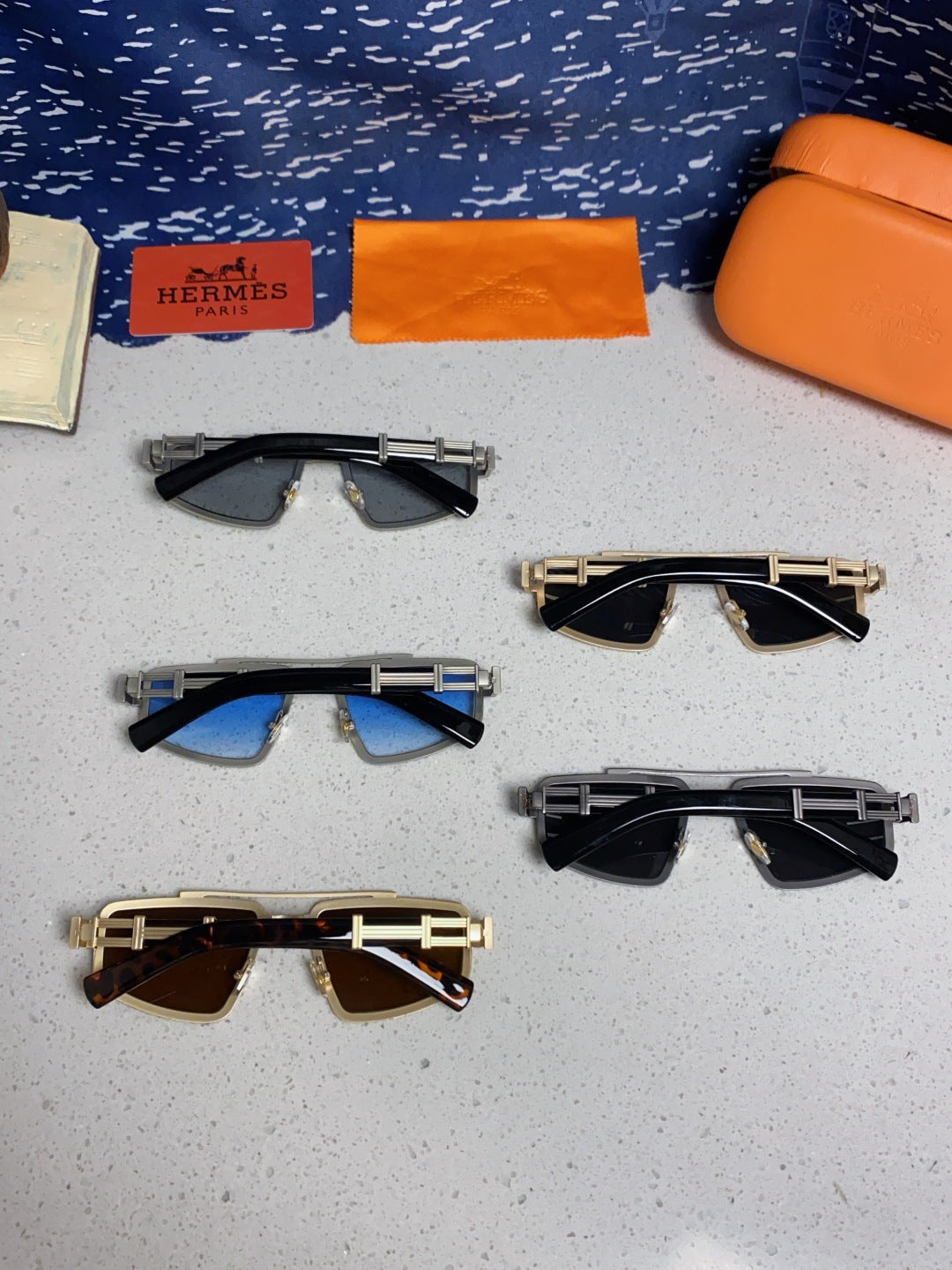 Hermès Fashion Gray Lens Sunglasses for Men & Women - 158697 - detail image 11