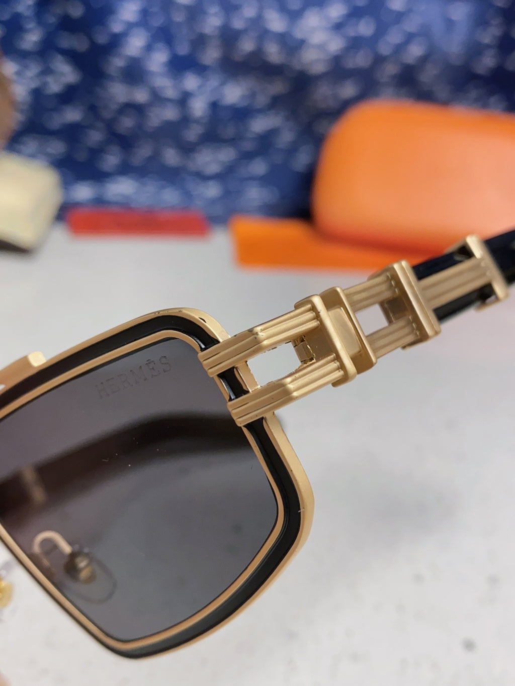Hermès Fashion Silver Lens Sunglasses for Men & Women - 867269 - detail image 7