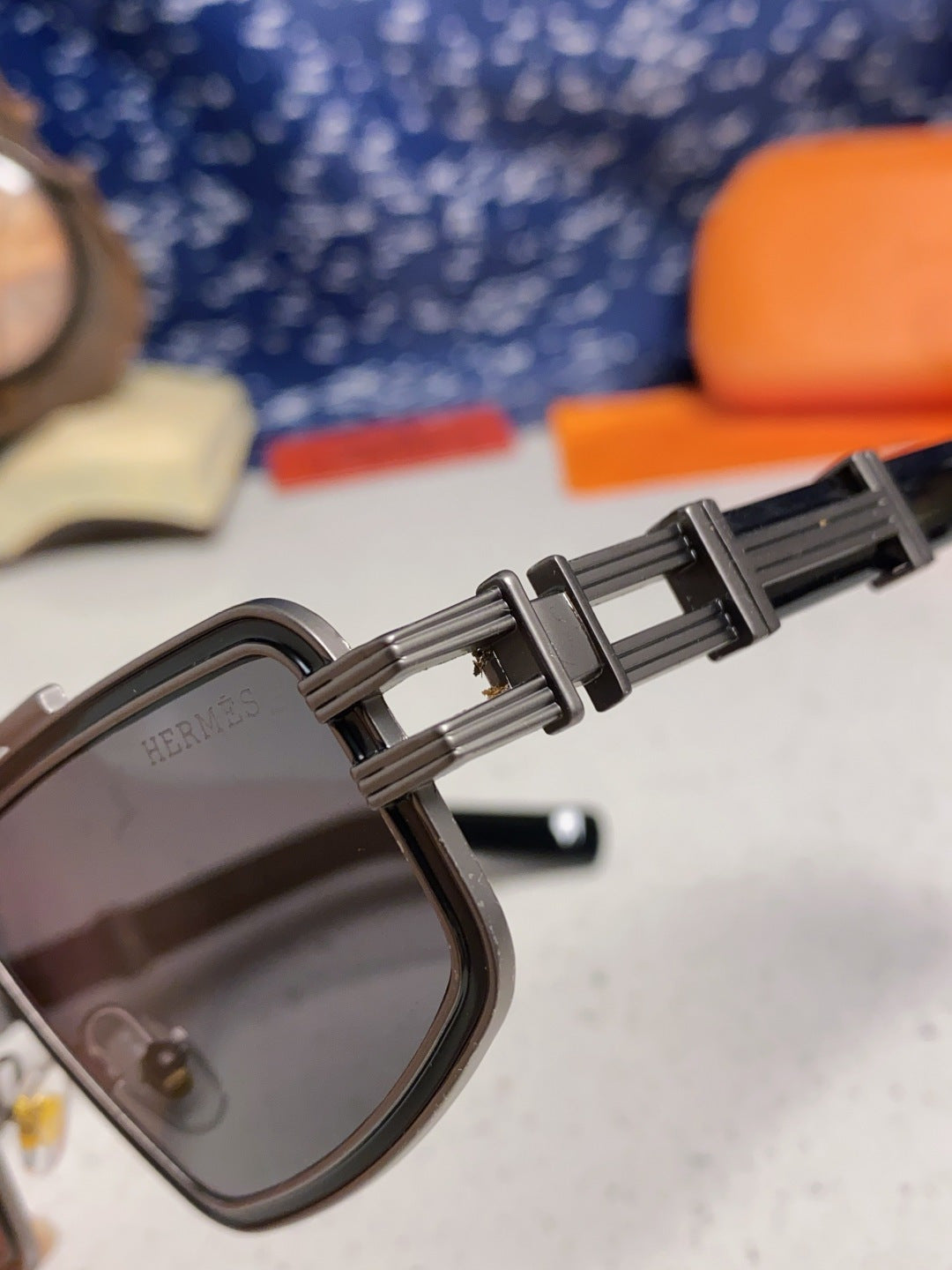 Hermès Fashion Gray Lens Sunglasses for Men & Women - 867270 - detail image 7