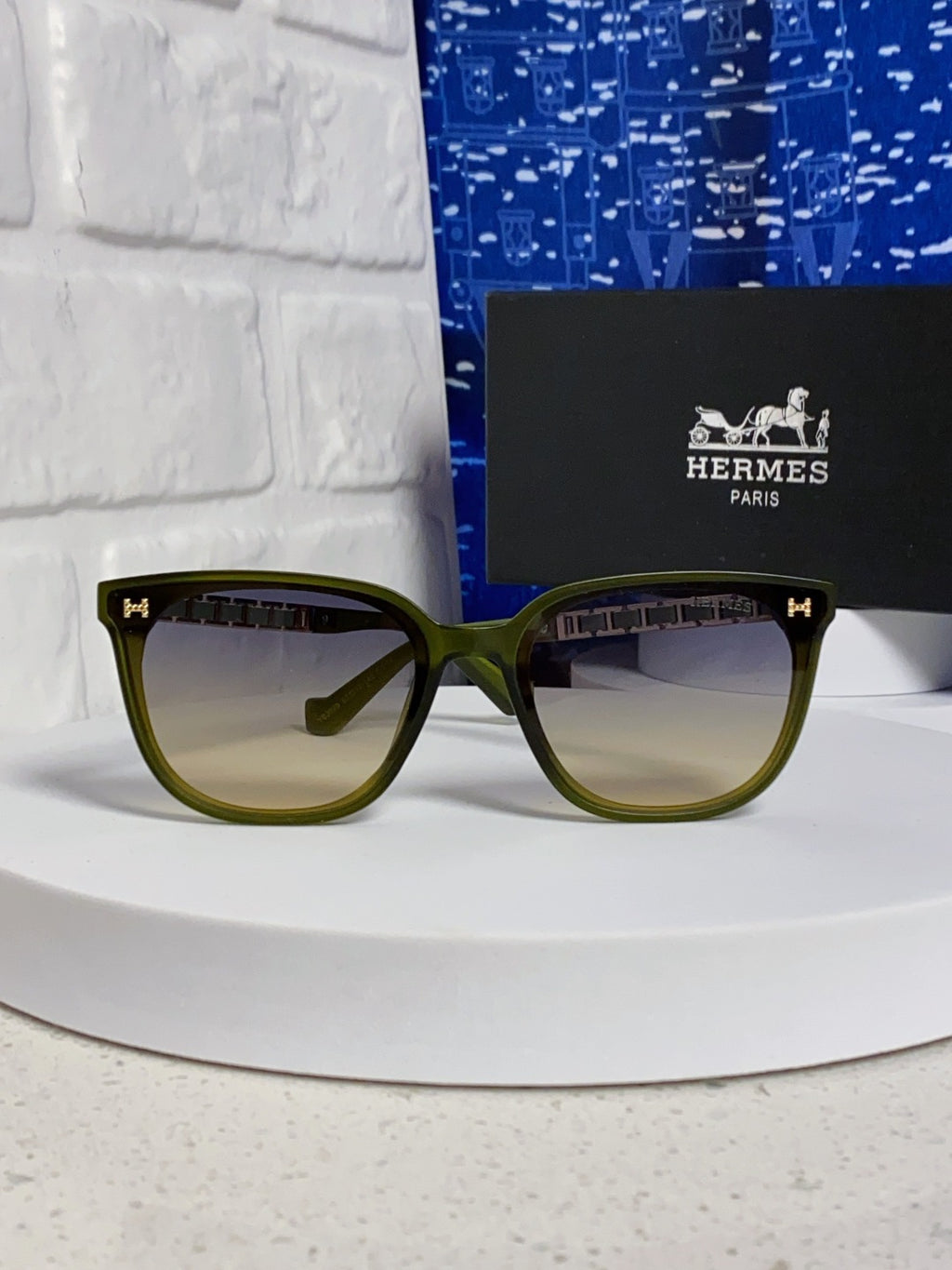 Hermès Fashion Brown Lens Sunglasses for Women - 358932 - detail image 2