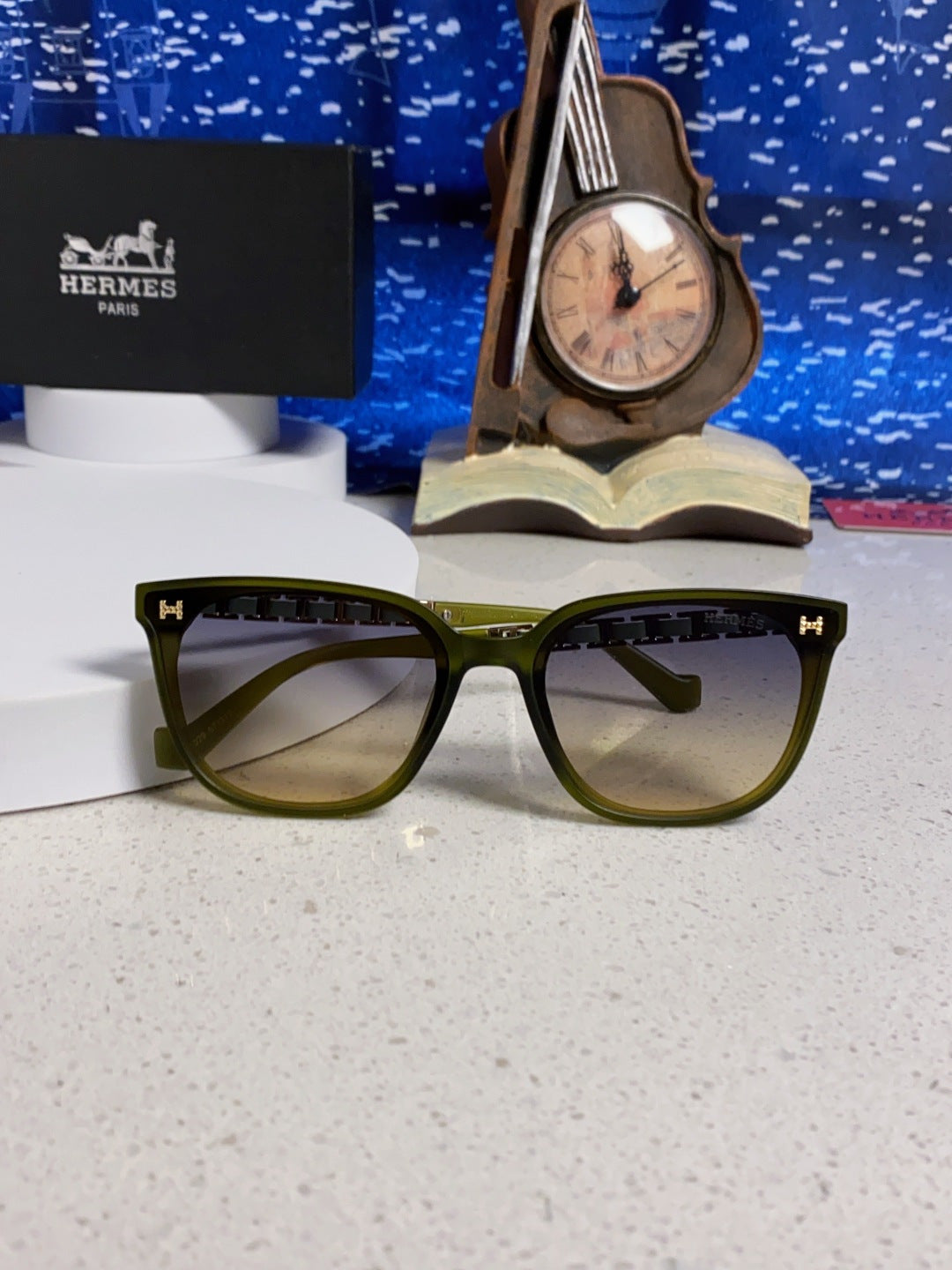 Hermès Fashion Brown Lens Sunglasses for Women - 358932 - detail image 9