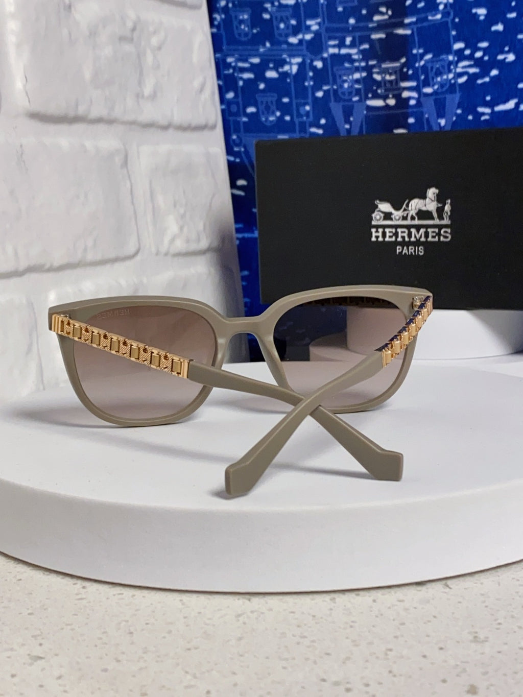 Hermès Fashion Brown Lens Sunglasses for Women - 358934 - detail image 3