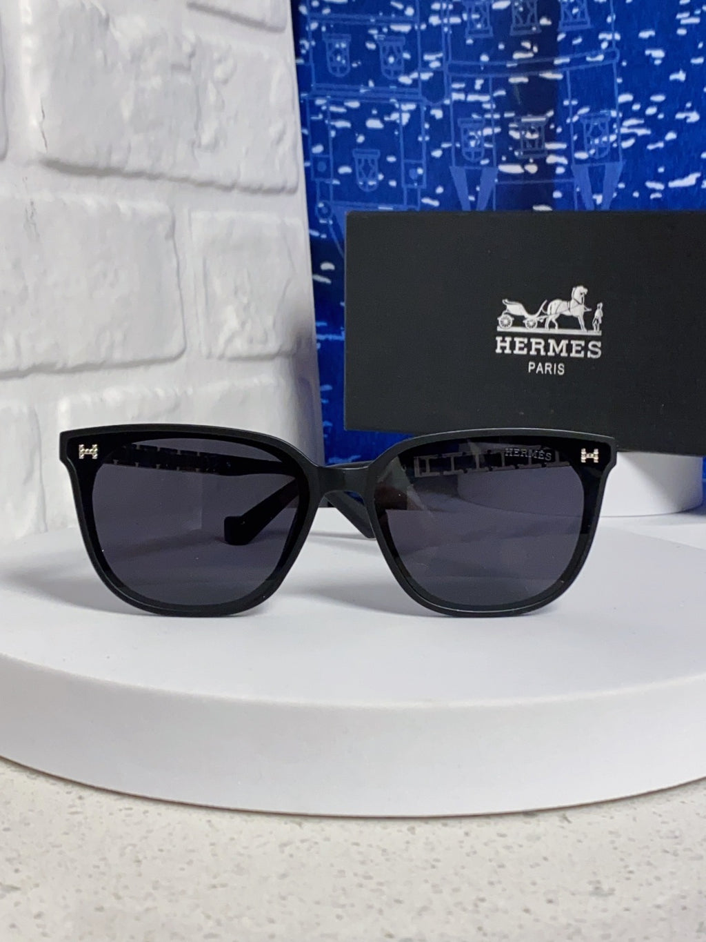 Hermès Fashion Black Lens Sunglasses for Women - 358935 - detail image 2