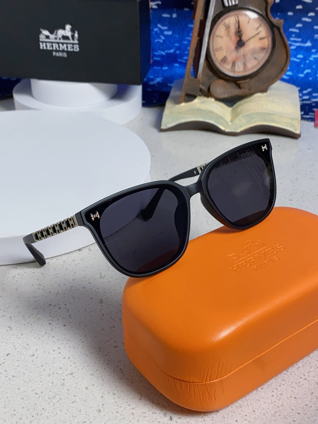 Hermès Fashion Black Lens Sunglasses for Women - 358935 - detail image 10