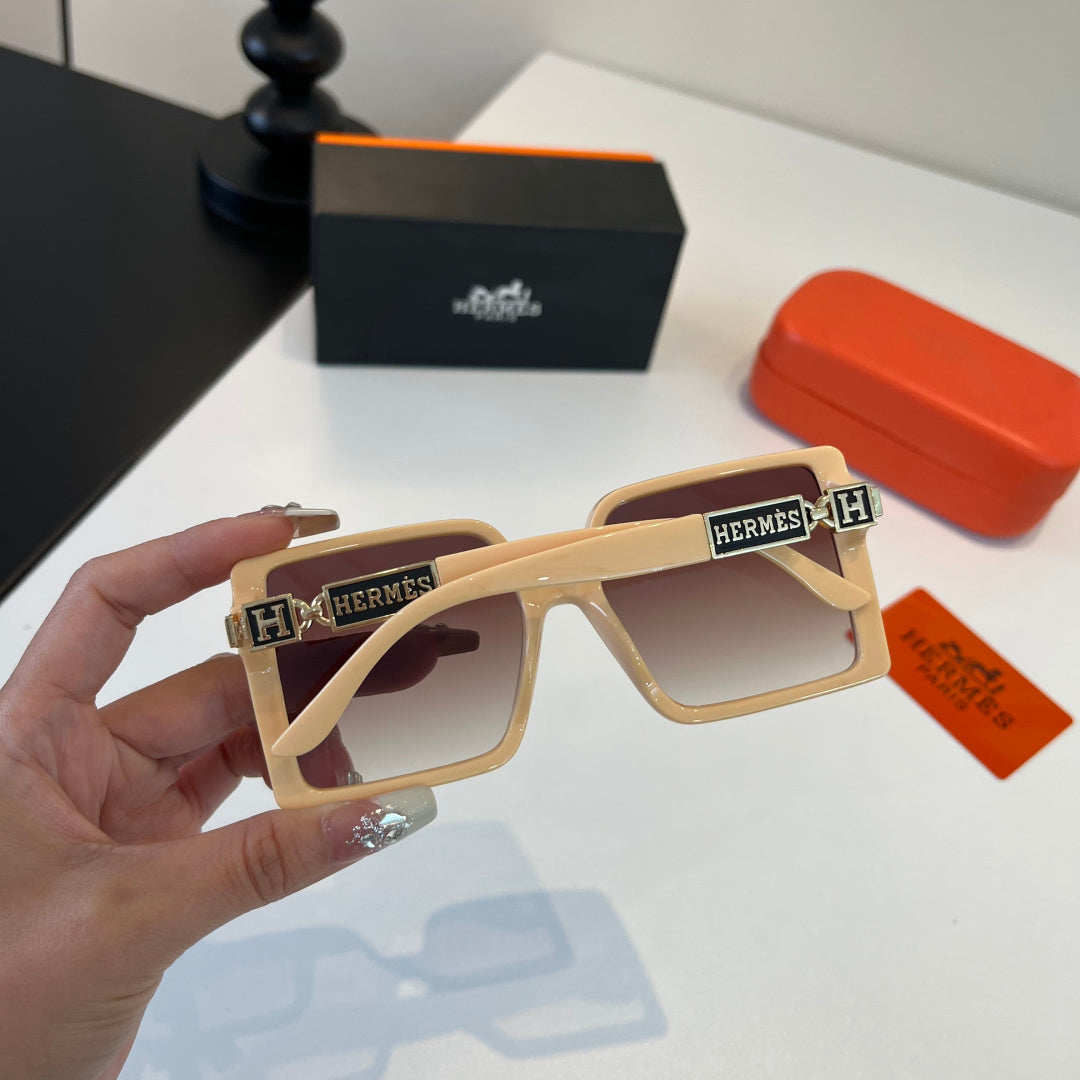 Hermès Oversized Red Lens Sunglasses for Women - 132676 - detail image 8