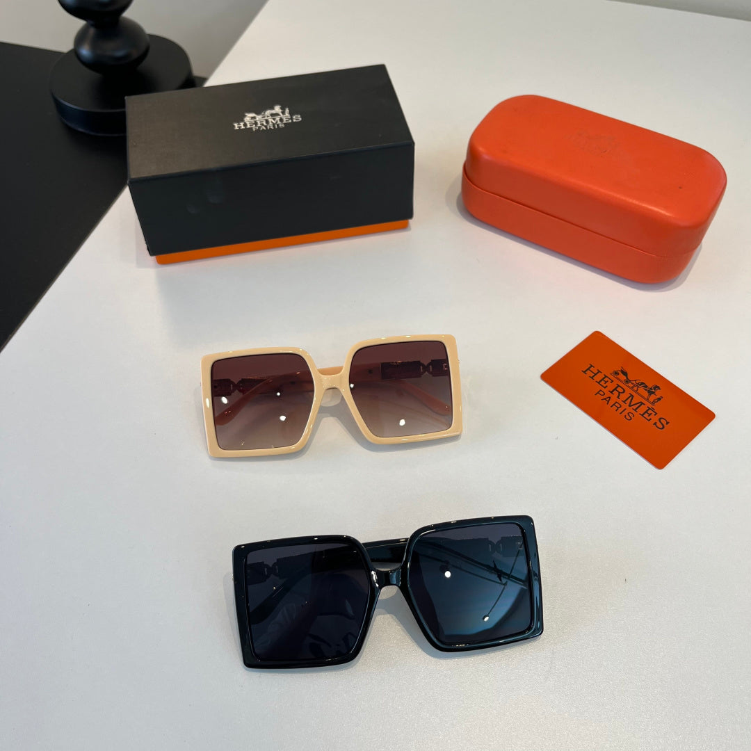 Hermès Oversized Red Lens Sunglasses for Women - 132676 - detail image 10