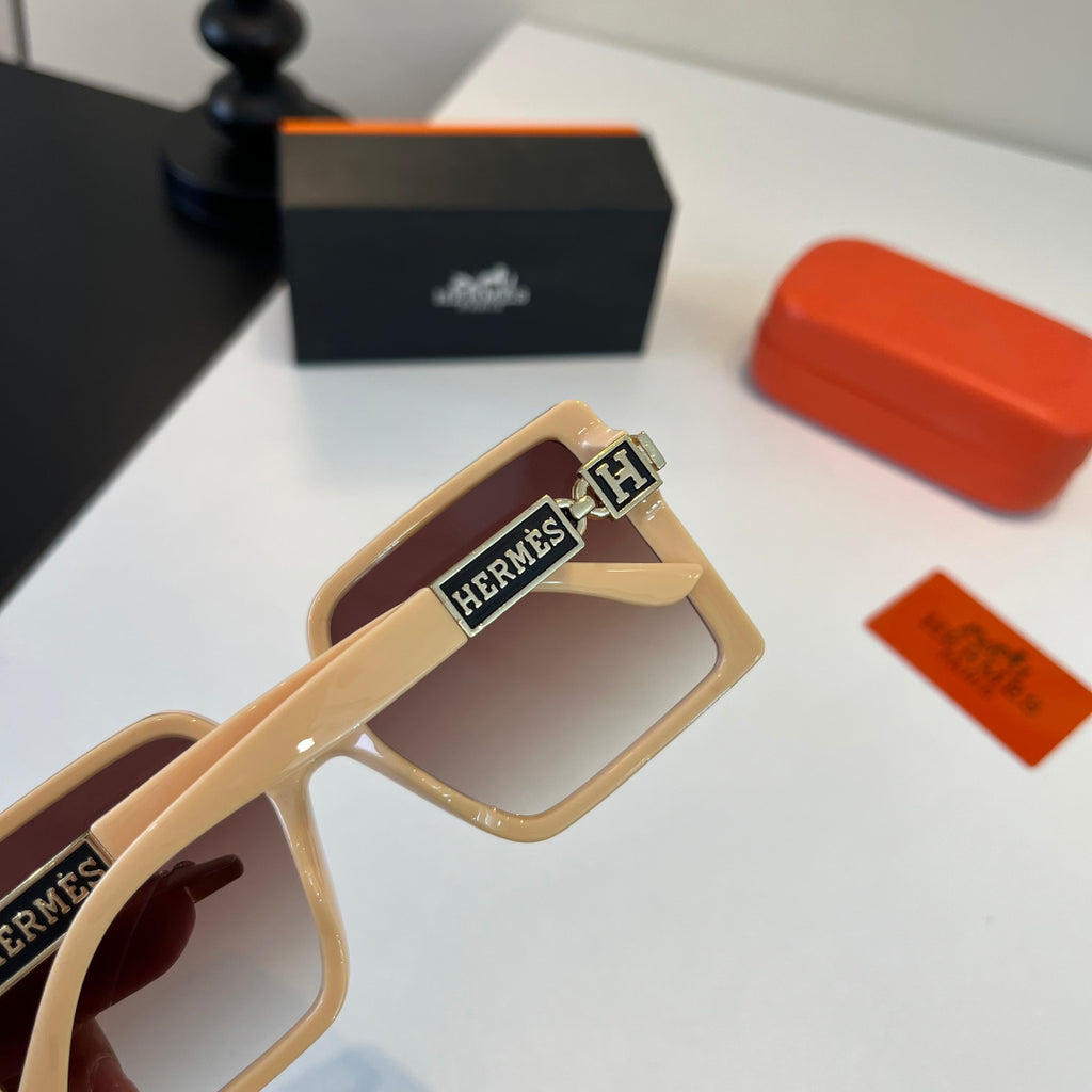 Hermès Oversized Red Lens Sunglasses for Women - 132676 - detail image 7